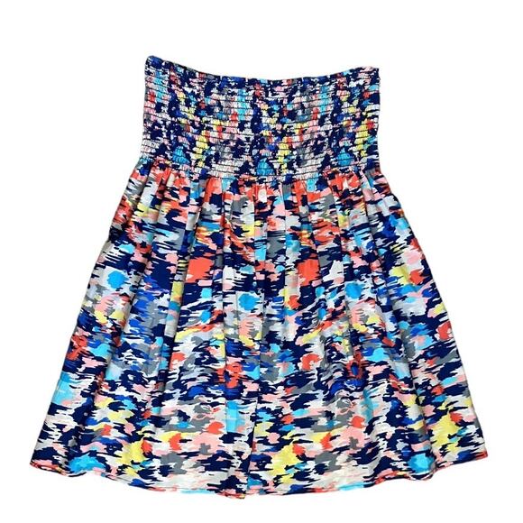 Forever 21 Multicolor Strapless Tunic Size Medium - Picture 2 of 3